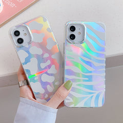 Dual-Sided Zebra & Leopard Print Case