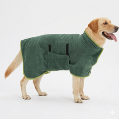 Quick-Dry Microfiber Pet Robe