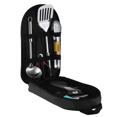 Portable BBQ Cookware Set with Storage Bag