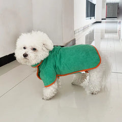 Quick-Dry Microfiber Pet Robe