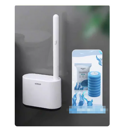 Disposable Toilet Brush with Cleaning Liquid