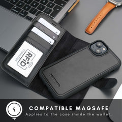 Casper Leather iPhone 14 Plus Wallet Case | MagSafe