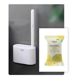 Disposable Toilet Brush with Cleaning Liquid