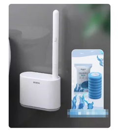 Disposable Toilet Brush with Cleaning Liquid