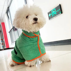 Quick-Dry Microfiber Pet Robe